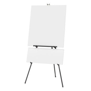 Quartet® Aluminum Heavy-duty Display Easel, 38" To 66" High, Aluminum, Black freeshipping - TVN Wholesale
